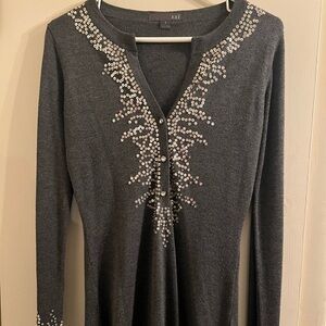 Sweater-XXI Gray Size Small